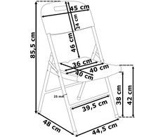 Balta sulankstoma kėdė, lauko, renginių, maitinimo, iš tvirto HDPE plastiko, sodo, terasoms