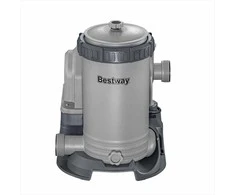 Baseino filtro siurblys, didelis srautas 9463 l/h, baseinams 1100-62000 l, su popieriniu filtru, baseino valymo siurblys, sodo baseino siurblys