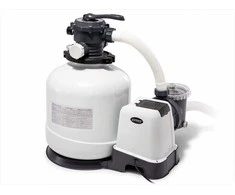 Baseino smėlio filtro siurblys, didelis srautas 12000 l/h, švariam ir skaidriam vandeniui, efektyvi filtravimo sistema, baseino priežiūros įranga