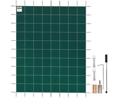 Baseino uždangalas 4.9x11m, stačiakampis tinklelis, žieminis baseino uždangalas, apsauginis baseino užklotas