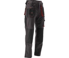 Kelnės Yato YT-80151; XXL; juodos/raudonos