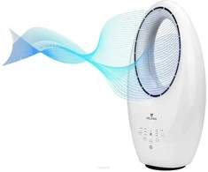 Bemenčių menčių ventiliatorius su LED apšvietimu, 60 W, nuotolinio valdymo pultas, osciliuojantis ventiliatorius, tylus energiją taupantis ventiliatorius