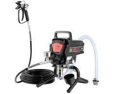 Beoris dažų purkštuvas 950W, 15 m žarna, smulkus purškimas, baldams, tvoroms, dažymo įrenginys, rankinis purkštuvas