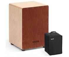 Beržo cajon būgnas su snare, nešiojama perkusijos dėžė, lengvas medinis būgnų komplektas pradedantiesiems, profesionalus muzikos instrumentas su nešiojimo krepšiu
