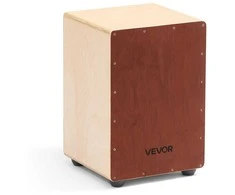 Beržo medienos Cajon dėžinis būgnas, nešiojamas mušamasis instrumentas, su snare vielomis, pradedantiesiems ir profesionalams, muzikinis dėžinis būgnas muzikos mylėtojams