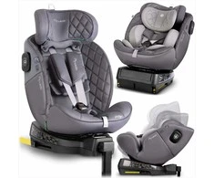 Besisukanti automobilinė kėdutė, 0-36 kg, Isofix, vaikams, šoninė apsauga, reguliuojama galvos atrama