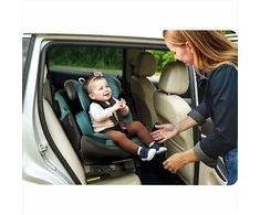 Besisukanti automobilinė kėdutė, 360 laipsnių, Isofix, 40-150 cm, kūdikiams ir mažiems vaikams, šoninio smūgio apsauga, reguliuojama galvos atrama