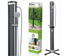 Bestway Saulės dušas, lauko sodo dušas, 35 litrų talpos, su termometru, baseinui ir sodui, nešiojamas dušas