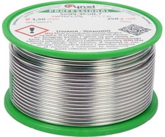 Bešvinė litavimo viela su srautu, elektronikai, 1,5 mm litavimo viela, 250 g litavimo viela, Sn99.3Cu0.7 lydmetalis