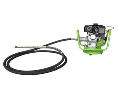 Betono vibratorius, Zipper, benzininis, 4.1 kW, 6 metrų žarna, pamatų darbams, betono sutankinimui