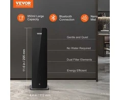 Drėkintuvas Bevandenis kvapų aparatas, Bluetooth šalto oro difuzorius, 950ml aromato difuzorius didelėms erdvėms, eterinių aliejų difuzorius namams, viešbučiams, SPA, 278.7 m² aprėptis