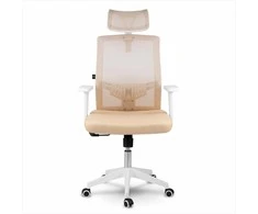 Biuro kėdė su mikrotinkliniu audiniu, ergonomišku dizainu, reguliuojama galvos atrama, pakreipimo mechanizmu, kvėpuojančia danga, patogiu sėdėjimu