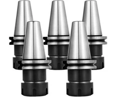 CAT40 ER32 griebtuvų rinkinys, 5 vnt., 70 mm, CNC įrankių laikikliai, tikslūs, frezavimui, tekinimui