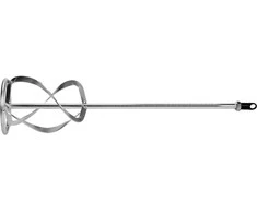 Cinkuotas maišytuvas, spiralinis, trigubas, 135 x 600 mm, M14 sriegis, betonui
