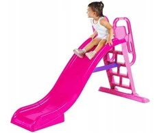 Čiuožykla vaikams su vandens purškimo funkcija Keny Toys, rožinė
