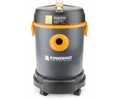 Daugiafunkcinis baseino dulkių siurblys, 1600W didelė galia, 25L talpos tūris, tvenkiniams, sodams, garažams, šlapiam ir sausam valymui