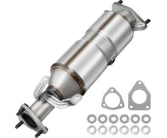 Didelio srauto katalizinis konverteris, skirtas Honda Accord 2.4L L4, nerūdijančio plieno išmetimo sistema, OBD III suderinamas konverteris
