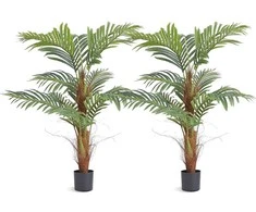 Dirbtinė palmė, 122 cm, su vazonu