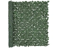 Dirbtinė žalioji siena 1500x2490 mm gebenė, tvora, lapų dekoracija sodui, kiemui, terasai, dirbtinė gyvatvorė.