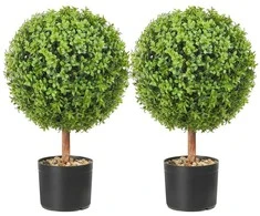 Dirbtinis buksmedis, Topiaras, Rutulys, Dekoratyvinis, Lauko, Vidaus