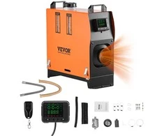 Dyzelinis šildytuvas 8 kW 12-24V, autonominis, su pulteliu, kemperiams, sunkvežimiams, valtims, žiemai