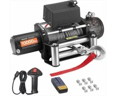 Elektrinė gervė visureigiams, džipams, priekaboms ir valtims, 4500 kg keliamoji galia, 12V DC, sunkvežimių gervė, bekelės gervė, tempimo įranga