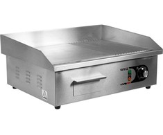 Virdulys Yato Elektrinė grilio plokštė, 3.0kW, nerūdijančio plieno korpusas, 55cm grilis