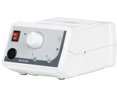 Elektrinė nagų freza, manikiūrui ir pedikiūrui, su kojiniu pedalu, kintamas greitis, Twist-Lock, 100W, 45000 RPM