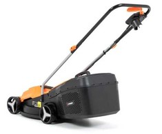 Elektrinė vejapjovė mažiems sodams, su 1000W varikliu, 31cm pjovimo pločiu, elektrinė vejapjovė, sodo žolės pjovimo mašina