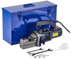 Elektrinis armatūros kirpėjas 1350W, hidraulinis, 4-22mm, nešiojamas, plienui, strypams karpyti