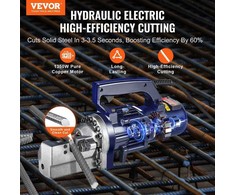 Elektrinis armatūros kirpėjas 1350W, hidraulinis, 4-22mm, nešiojamas, plienui, strypams karpyti