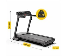 Elektrinis bėgimo takelis, namų naudojimui, sulankstomas bėgimo aparatas, kardio fitneso įranga, kompaktiška sporto įranga