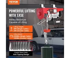Elektrinis keltuvas, 200 kg keliamoji galia, belaidis nuotolinio valdymo pultas, skirtas garažo dirbtuvių kėlimui, didelio našumo elektrinė gervė
