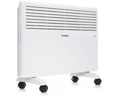 Elektrinis konvekcinis šildytuvas, 1500W, baltas, nešiojamas, reguliuojamas termostatas, greitas šildymas