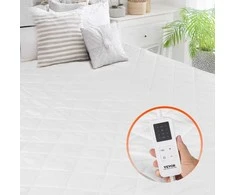 Elektrinis šildomas paklotas 150x80 cm su laikmačiu, automatinis išsijungimas, šildomas čiužinys, elektrinė antklodė