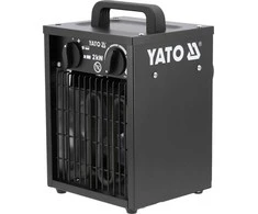 Yato Elektrinis šildytuvas 2000W, skirtas garažams, dirbtuvėms, sandėliams, patalpų šildytuvas, elektrinis patalpų šildytuvas
