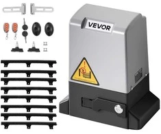 Elektrinis stumdomų vartų atidarytuvas, automatinė įvažiavimo vartų sistema, 25 m vartų atidarytuvas, 816 kg talpa, riedančių durų variklis su nuotolinio valdymo pulteliais
