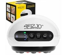 4Fizjo Elektrinis vakuuminis masažuoklis, odos stangrinimas, anticeliulitinis masažas, kūno priežiūra, raudonos šviesos terapija