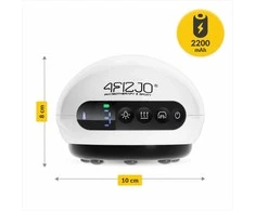 4Fizjo Elektrinis vakuuminis masažuoklis, odos stangrinimas, anticeliulitinis masažas, kūno priežiūra, raudonos šviesos terapija