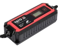Elektroninis akumuliatoriaus įkroviklis su LCD 6V/12V, auto moto valties akumuliatoriams