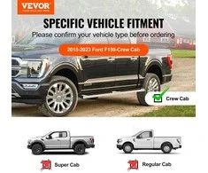 Ford F150 F250 F350 Slenksčiai, Crew Cab Šoniniai Laikikliai, 201 Nerūdijančio Plieno Apsauginiai Vamzdžiai, Sunkvežimio Pakopos, Didelio Galingumo Pakopos