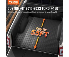 Ford F150 Sunkvežimio Lovos Kilimėlis 5.5 pėdų, Didelio Atsparumo Guminis Įdėklas, Visų Orui Krovinio Apsauga, Neslystantis Kilimėlis