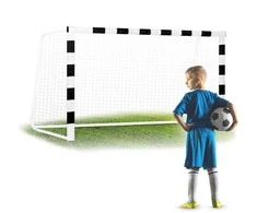 Futbolo vartai 3.00 x 1.60 x 0.90 metrų, su plieniniu rėmu, lengvai surenkami futbolo vartai, lauko futbolo vartai, futbolo vartai kieme