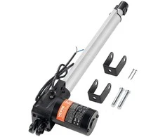 Galingas tiesinis pavaros mechanizmas, 12 colių eiga, 6000 N jėga, IP44 apsauga