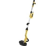 Gipso kartono šlifuoklis, gipso plokštėms, su teleskopine rankena, 710W galia, 225mm diskinis šlifuoklis, dulkių ištraukimo anga