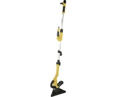 Gipso kartono šlifuoklis, gipso plokštėms, su teleskopine rankena, 710W galia, 225mm diskinis šlifuoklis, dulkių ištraukimo anga