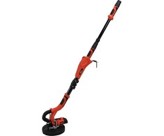Gipso kartono šlifuoklis su prailginimo rankena, 225 mm diskas, sienų šlifuoklis, lubų šlifuoklis, tinko šlifuoklis, kampų šlifuoklis