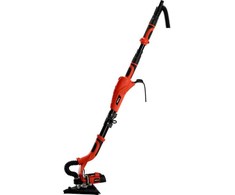 Gipso kartono šlifuoklis su prailginimo rankena, 225 mm diskas, sienų šlifuoklis, lubų šlifuoklis, tinko šlifuoklis, kampų šlifuoklis
