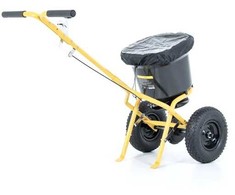 Granulių barstytuvas sodui, 23 kg talpos, reguliuojamas barstymas, trąšų barstytuvas, sėklų barstytuvas, druskos barstytuvas