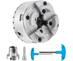 Griebtuvas tekinimo staklėms, 4-žnyplinis 70 mm, metalinis, savaime centruojantis, tikslus, šlifavimo, frezavimo staklėms